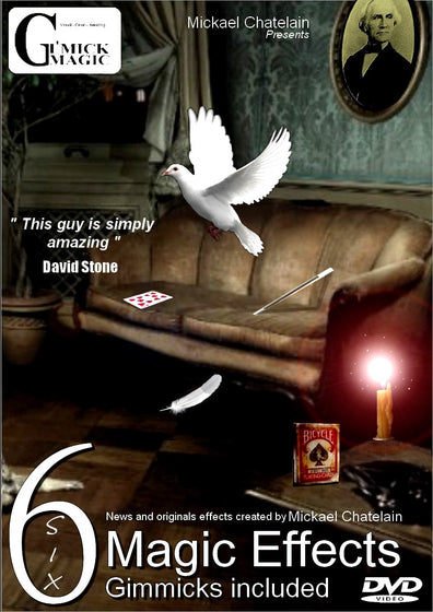 magie : DVD SIX du magicien Mickael Chatelain